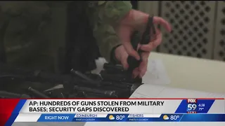 AP investigation: Some stolen US military guns used in violent crimes