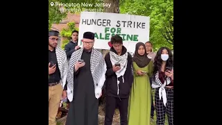 Princeton University Students on hunger strike for Palestine