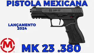 Pistola Mexicana MK 23 no calibre .380. Será que pode vir para o Brasil?