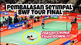 Rekan Ginting Hancurkan Pemain Top Dunia - Super Skill JOJO Sikat CHINA Taipe Lewat Badminton