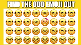 HOW GOOD ARE YOUR EYES #143 l Find The Odd Emoji Out l Emoji Puzzle Quiz