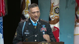 Pentagon Hall of Heroes: Staff Sgt. David G. Bellavia's Speech