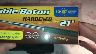 ESP 21" Hardened Baton - świetna, hartowana pałka teleskopowa