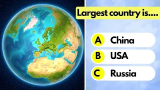 How Good is Your Geography Knowledge? 🌎🧠🤔 Geography General Knowledge