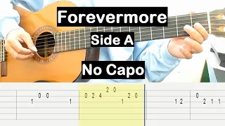 Forevermore Guitar Tutorial No Capo (Side A) Melody Guitar Tab Guitar Lessons for Beginners