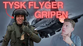 TYSK INFLUENCER FÅR FLYGA GRIPEN! Stridspilot reagerar