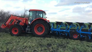 Zetor Forterra 135 + плуг Lemken EurOpal 3+1. Важка оранка?