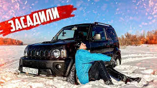 Suzuki Jimny 2014 на автомате. Обзор и оффроад в снегу