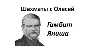 Испанская партия - повторяем гамбит Яниша. Урок 48 (часть 1)