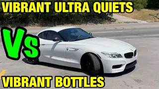 BMW Z4 3.0L I6: VIBRANT BOTTLE RESONATORS Vs VIBRANT ULTRA QUIET RESONATORS!