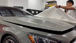 How we installed CLEAR BRA on the MERCEDES S560