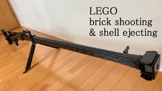 LEGO PTRD 1941【brick shooting & shell ejecting】#shorts