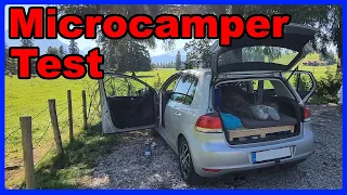 Ich teste meinen VW Golf Camper | Allgäu 2023