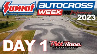 Autocross Week! 2023 Day 1 at Pitt Race!