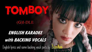 (G)I-DLE - TOMBOY - ENGLISH KARAOKE with BACKING VOCALS