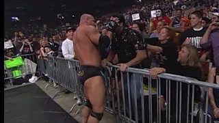Goldberg Called Out By Sid Vicious & Nash & Hall WCW Nitro 18th October 1999