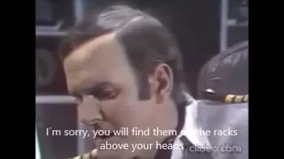 Aiplane pilots (Monty Python) English subtitles