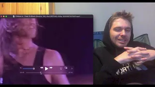 Metallica - Fade To Black - Seattle '89 (Reaction)