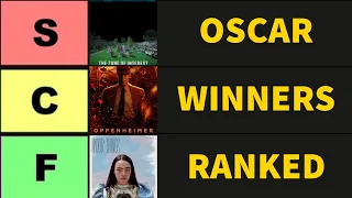 Ranking the 2024 Oscar Winners!!