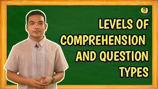 LEVELS OF COMPREHENSION & QUESTION TYPES| Sir David TV