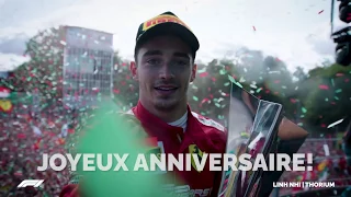 Charles Leclerc 's birthday 2019 - Imagine Dragons "Whatever it takes"