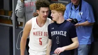 Nico Mannion 45 POINTS VS Mater Dei FULL HIGHLIGHTS 12.29.18