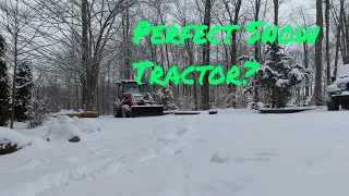 RK37 Cab Tractor,  perfect For Snow Plowing!