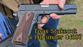 Tisas Stakeout 1911 first shots