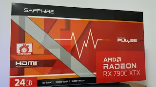 Sapphire Radeon RX 7900 XTX Pulse Unboxing & Overview