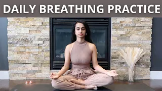 Daily Pranayama Practice | Deep Breathing Exercises For Mind & Body ( Beginner )