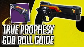 True Prophesy God Roll Guide | Destiny 2: Season of the Worthy - 5 Minute Guide