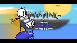 invading the ship beta (henry stickmin fan game)