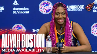 Aliyah Boston Media Availability | Indiana Fever Media Day