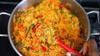 Jollof Rice Recipe - With Vegetables!