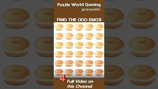 HOW GOOD ARE YOUR EYES | Find The Odd Emoji Out | Emoji Puzzle Quiz