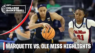 Marquette Golden Eagles vs. Ole Miss Rebels | Full Game Highlights | NCAA Tournament First Round