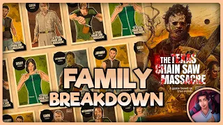 ALL FAMILY / KILLERS BREAKDOWN! - The Texas Chainsaw Massacre All Family Stats & Abilities!!