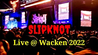 Slipknot Live @ Wacken Open Air (W.O.A) 2022 #music  #wacken  #slipknot