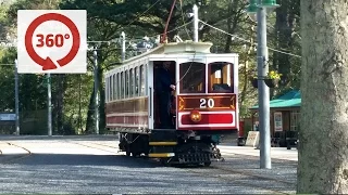 360 Degree Manx Electric Tram Journey - Douglas to Laxey, Isle of Man