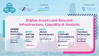 flovtec CEO Anton Golub at HKBCW 2020 Digital assets panel