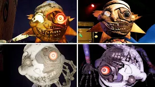 FNAF: Security Breach Ruin DLC Vs FNAF: Help Wanted 2 - All Sun & Moon Boss Comparison