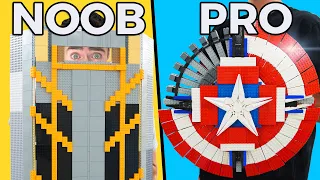 NOOB vs PRO LEGO Shields!