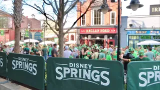 How I Spent St Patrick’s Day In Downtown Celebration & Disney Springs - Holiday Food With Leprechaun