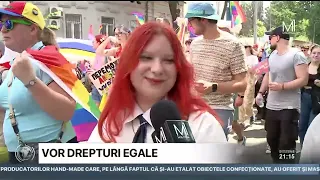 Marșul comunității LGBT, desfășurat în Chișinău