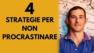 4 Strategie per non procrastinare