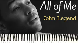 John Legend All of Me piano cover