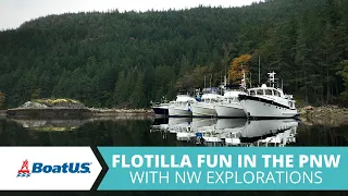 🛥Slide Show: Flotilla Boat Charter in the PNW w/NW Explorations [👇ARTICLE LINK👇] | BoatUS