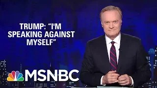 Lawrence: President Donald Trump's Teleprompter Speech Trouble | The Last Word | MSNBC