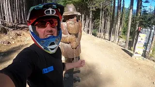 Whistler 2022 - Day 7 - Dirt Merchant Pro Line into A Line
