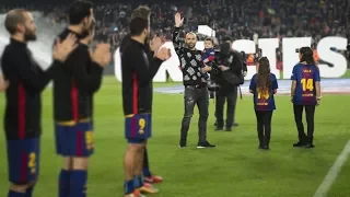 Javier Mascherano ● Camp Nou says Goodbye - Emotional Farewell #GraciesMasche